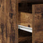 Sideboard Røget eg 40 x 40.5 x 75 cm Konstrueret træ