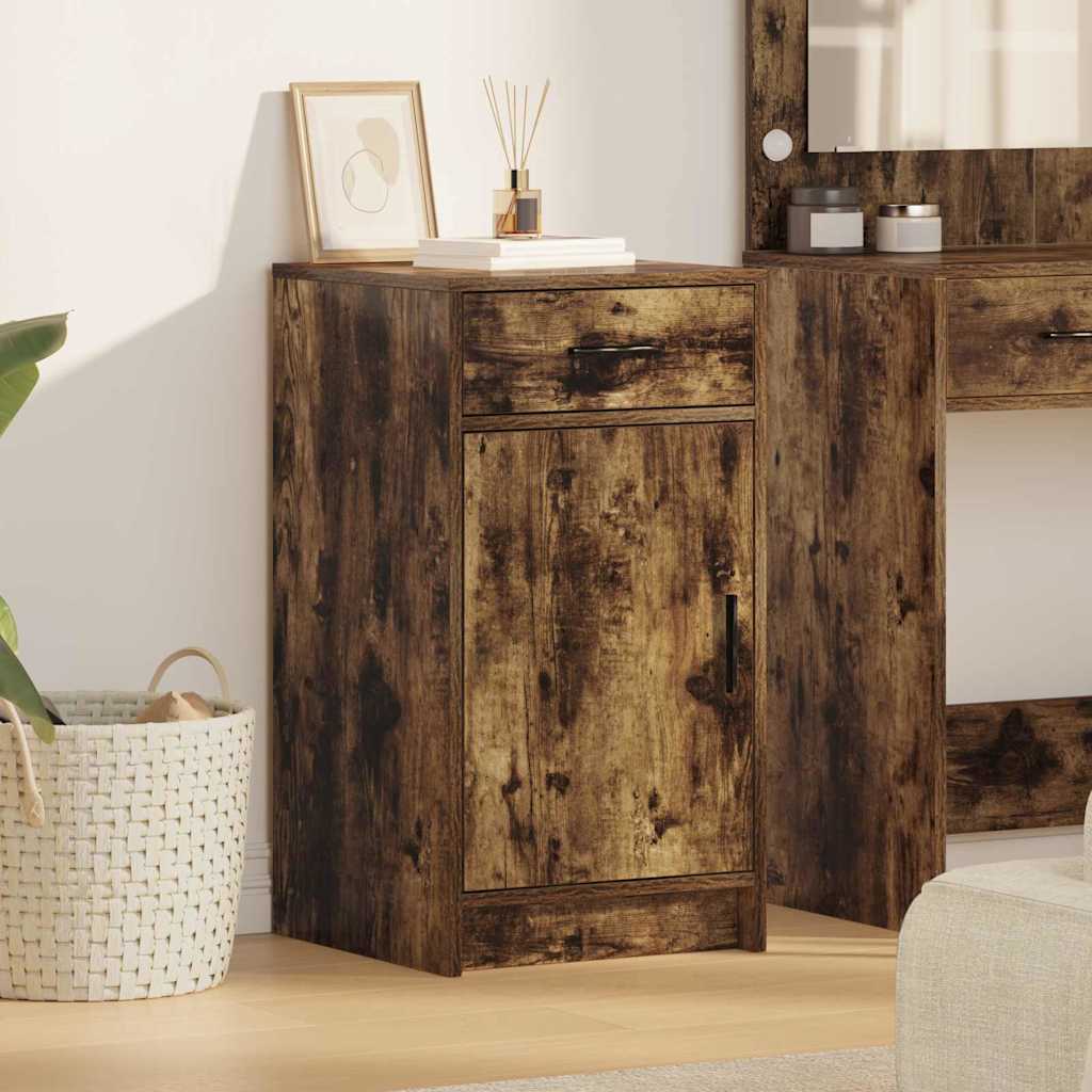 Sideboard Røget eg 40 x 40.5 x 75 cm Konstrueret træ