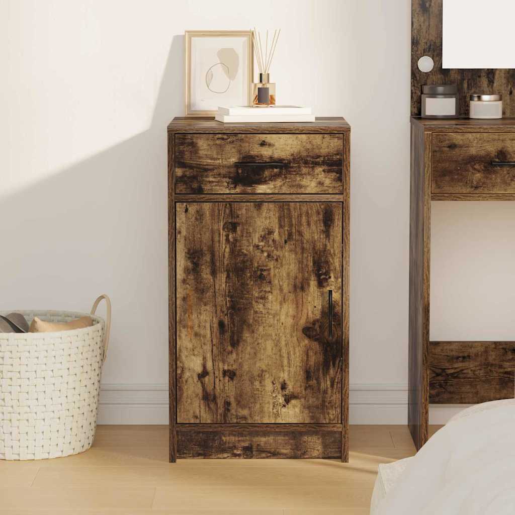 Sideboard Røget eg 40 x 40.5 x 75 cm Konstrueret træ