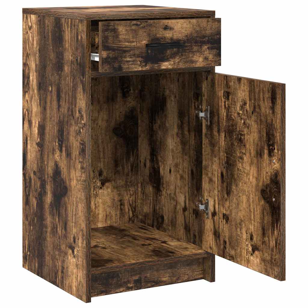Sideboard Røget eg 40 x 40.5 x 75 cm Konstrueret træ