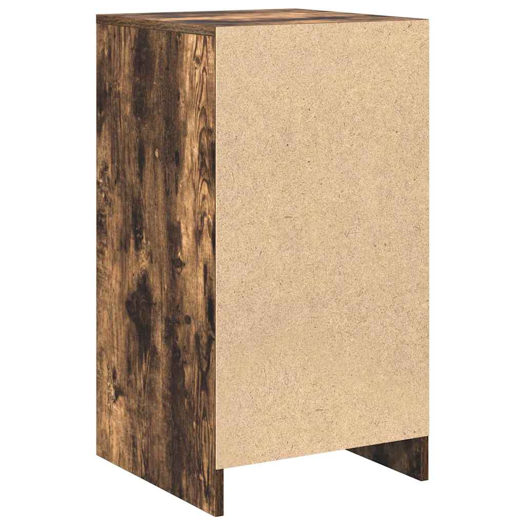 Sideboard Røget eg 40 x 40.5 x 75 cm Konstrueret træ