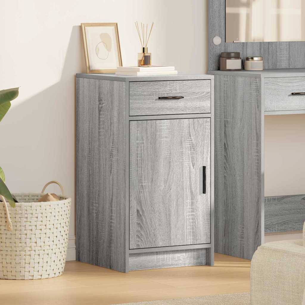 Sideboard Grå Sonoma 40 x 40.5 x 75 cm Konstrueret træ