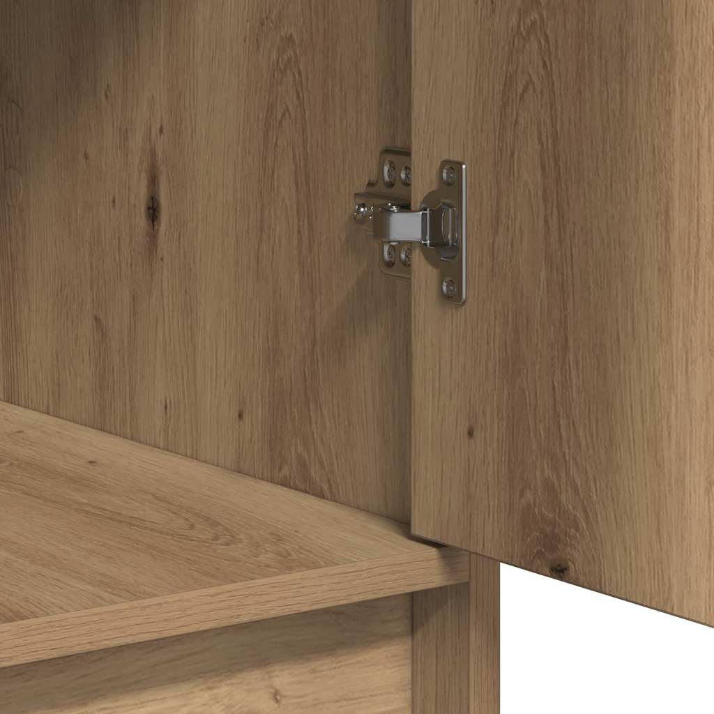 Sideboard Artisan Egetræ 40 x 40.5 x 75 cm Konstrueret træ