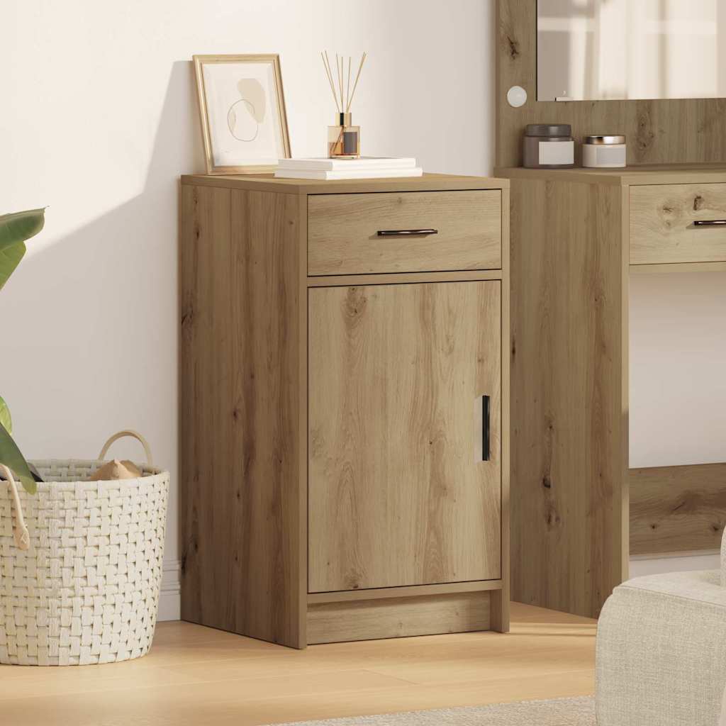Sideboard Artisan Egetræ 40 x 40.5 x 75 cm Konstrueret træ