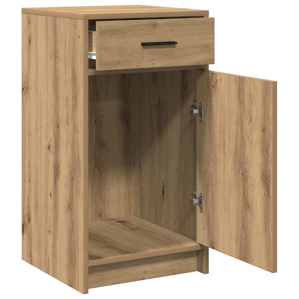 Sideboard Artisan Egetræ 40 x 40.5 x 75 cm Konstrueret træ