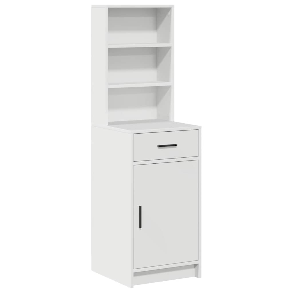 Highboard Hvid 41 x 40 x 135 cm Konstrueret træ