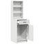 Highboard Hvid 41 x 40 x 135 cm Konstrueret træ