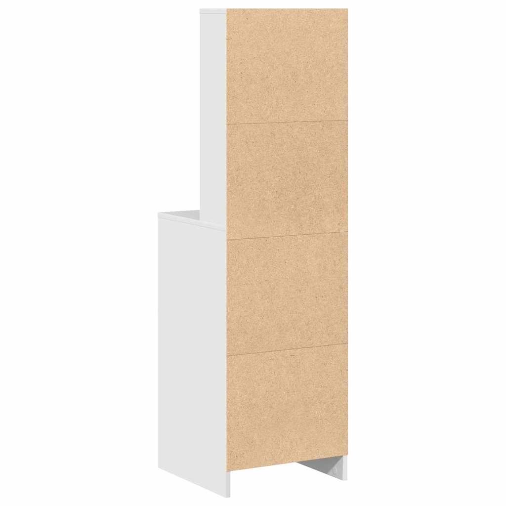 Highboard Hvid 41 x 40 x 135 cm Konstrueret træ