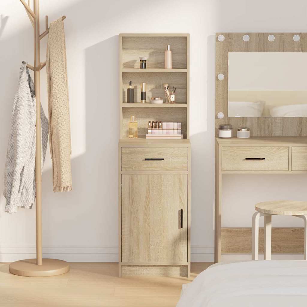 Highboard Sonoma eg 41 x 40 x 135 cm Konstrueret træ