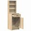 Highboard Sonoma eg 41 x 40 x 135 cm Konstrueret træ
