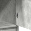 Highboard Beton Grå 41 x 40 x 135 cm Konstrueret træ