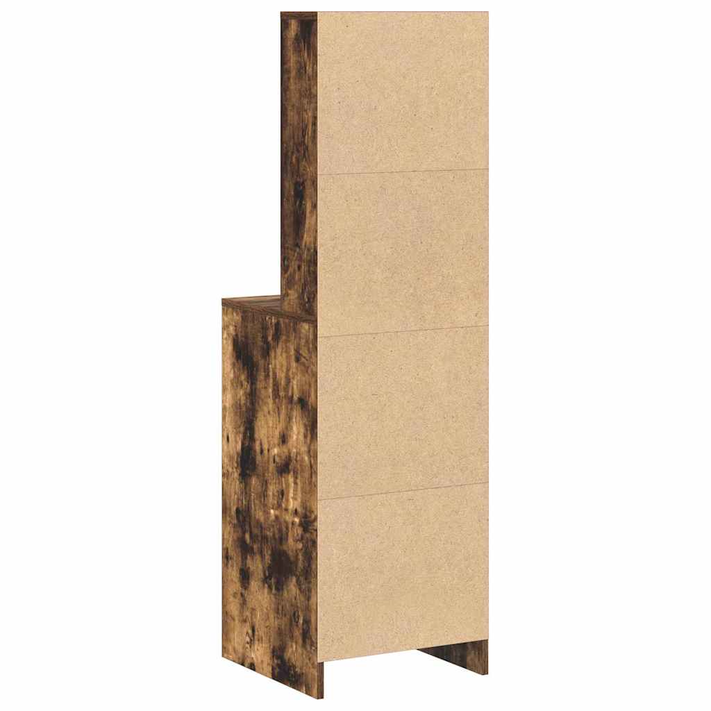 Highboard Røget eg 41 x 40 x 135 cm Konstrueret træ