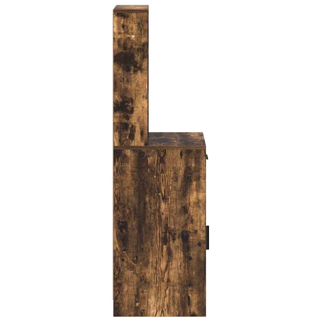 Highboard Røget eg 41 x 40 x 135 cm Konstrueret træ