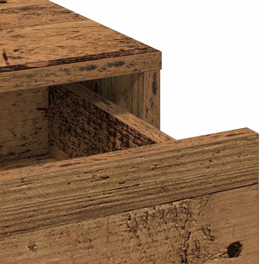 Highboard Gammelt træ 41 x 40 x 135 cm Konstrueret træ