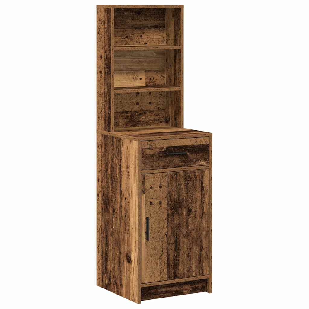 Highboard Gammelt træ 41 x 40 x 135 cm Konstrueret træ