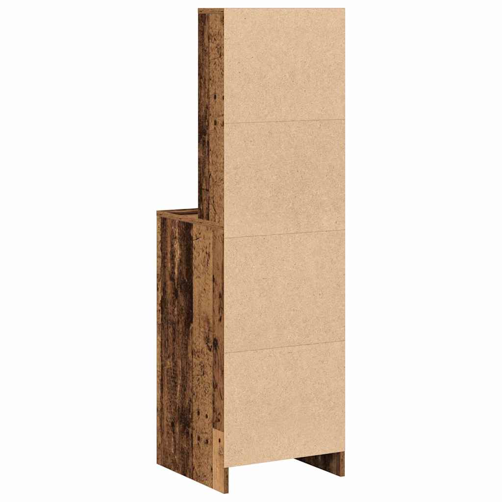 Highboard Gammelt træ 41 x 40 x 135 cm Konstrueret træ