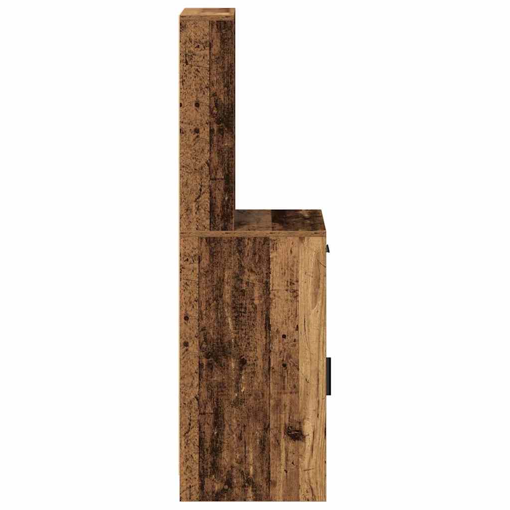 Highboard Gammelt træ 41 x 40 x 135 cm Konstrueret træ