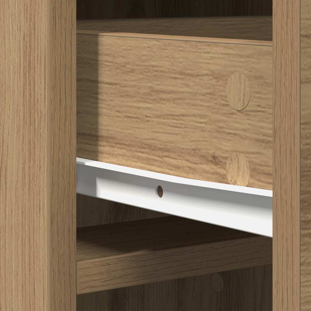 Highboard Artisan Egetræ 41 x 40 x 135 cm Konstrueret træ