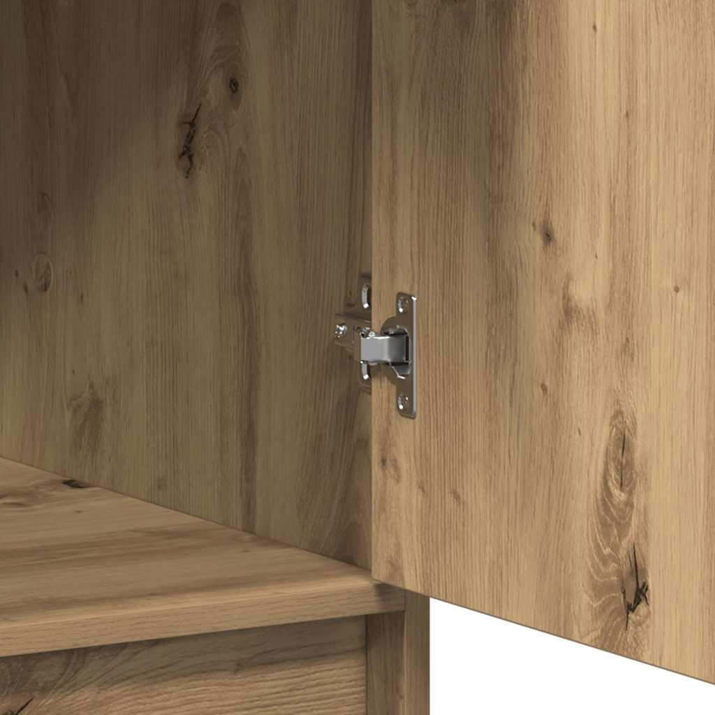 Highboard Artisan Egetræ 41 x 40 x 135 cm Konstrueret træ