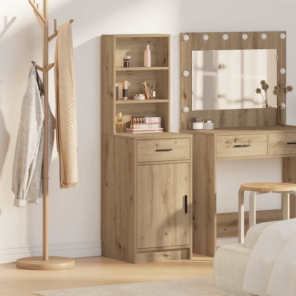 Highboard Artisan Egetræ 41 x 40 x 135 cm Konstrueret træ