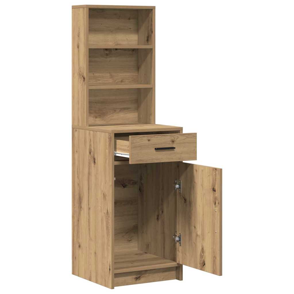 Highboard Artisan Egetræ 41 x 40 x 135 cm Konstrueret træ