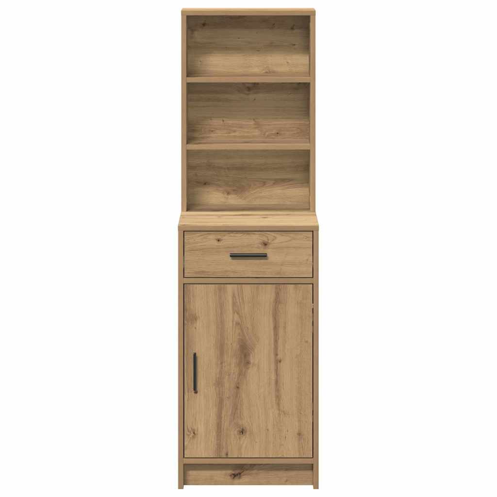 Highboard Artisan Egetræ 41 x 40 x 135 cm Konstrueret træ