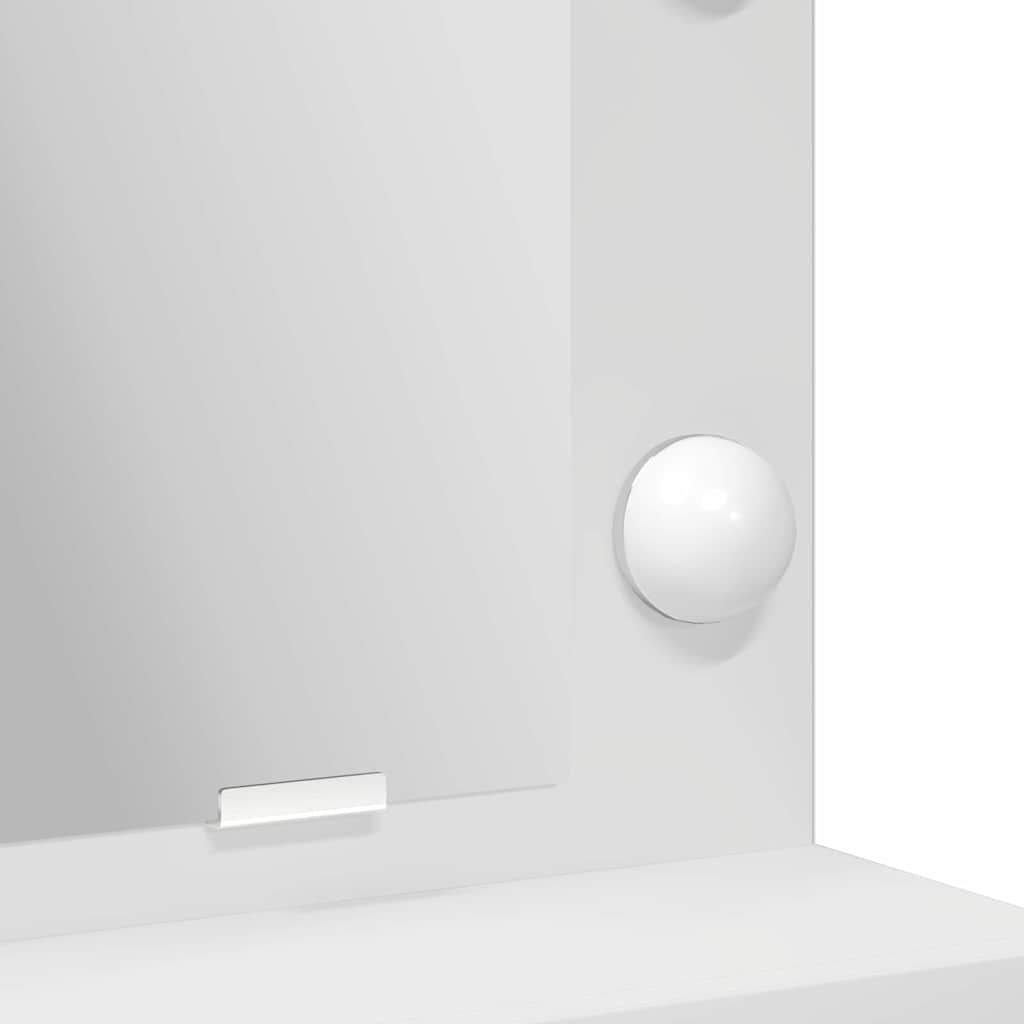 Klædeskab Hvid 79 x 41 x 135 cm Konstrueret træ