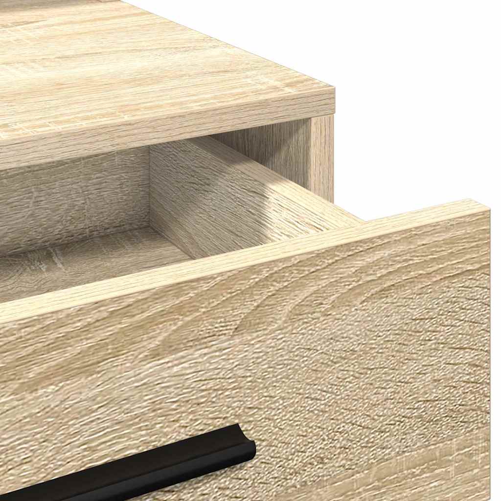 Klædeskab Sonoma eg 79 x 41 x 135 cm Konstrueret træ