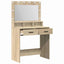 Klædeskab Sonoma eg 79 x 41 x 135 cm Konstrueret træ