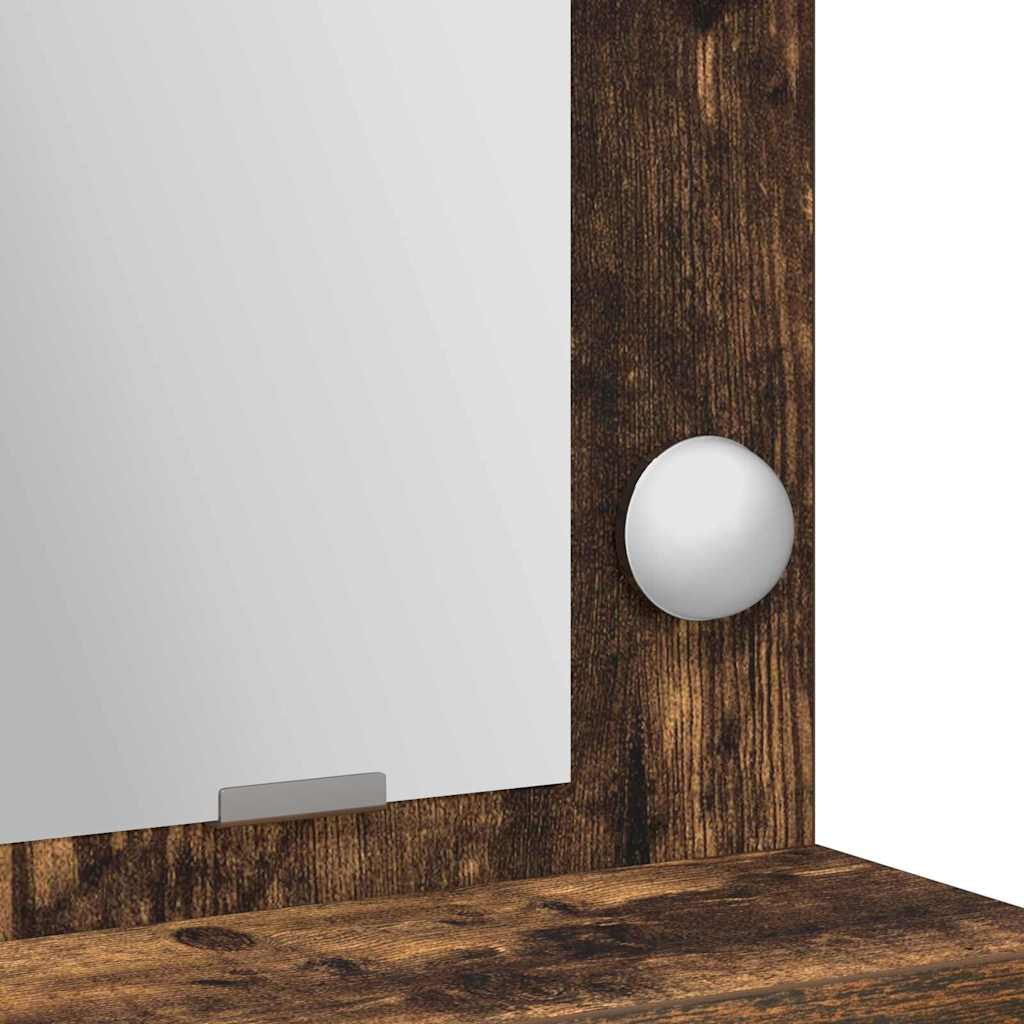 Klædeskab Røget eg 79 x 41 x 135 cm Konstrueret træ