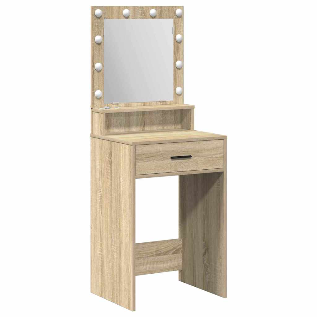 Klædeskab Sonoma eg 50 x 41 x 135 cm Konstrueret træ