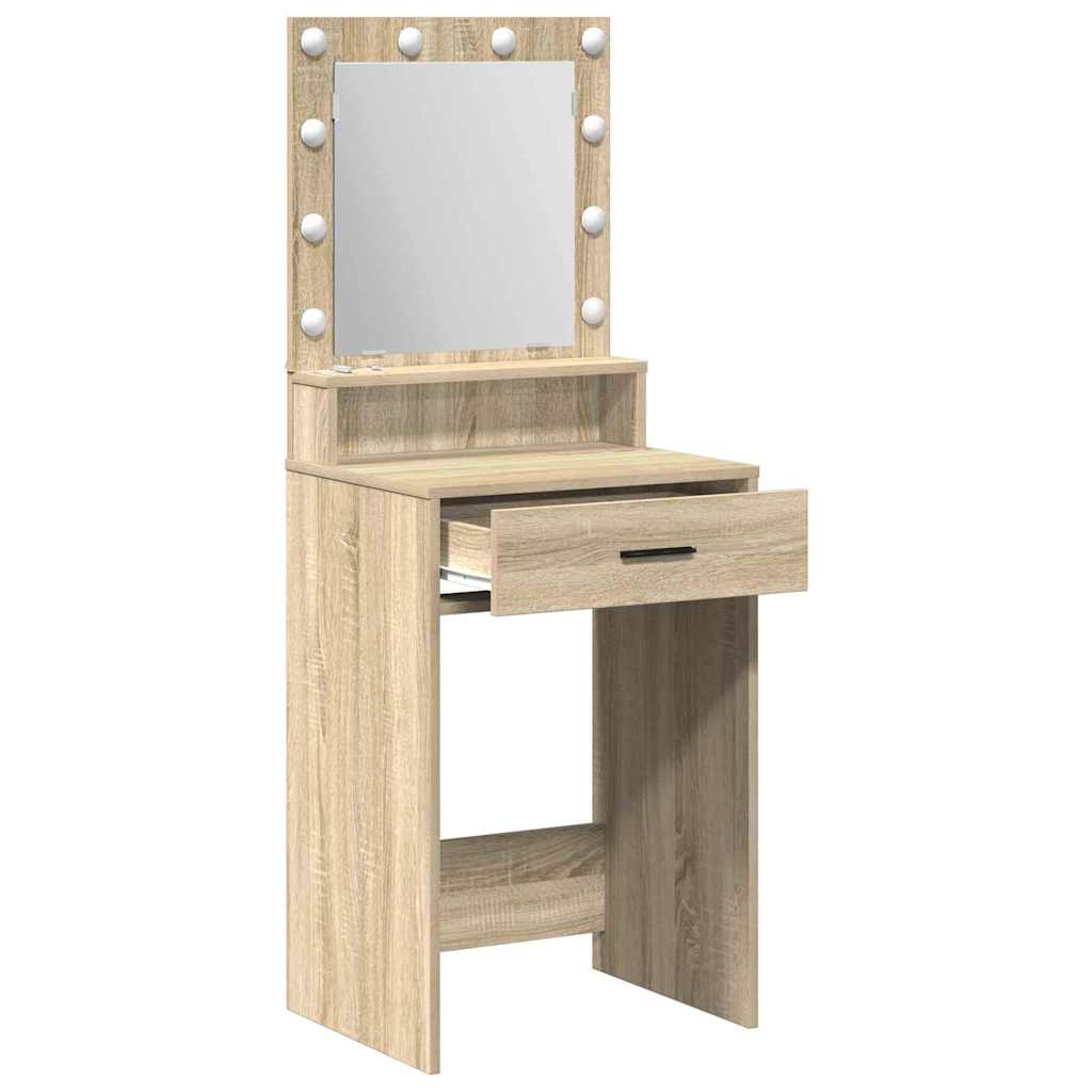 Klædeskab Sonoma eg 50 x 41 x 135 cm Konstrueret træ