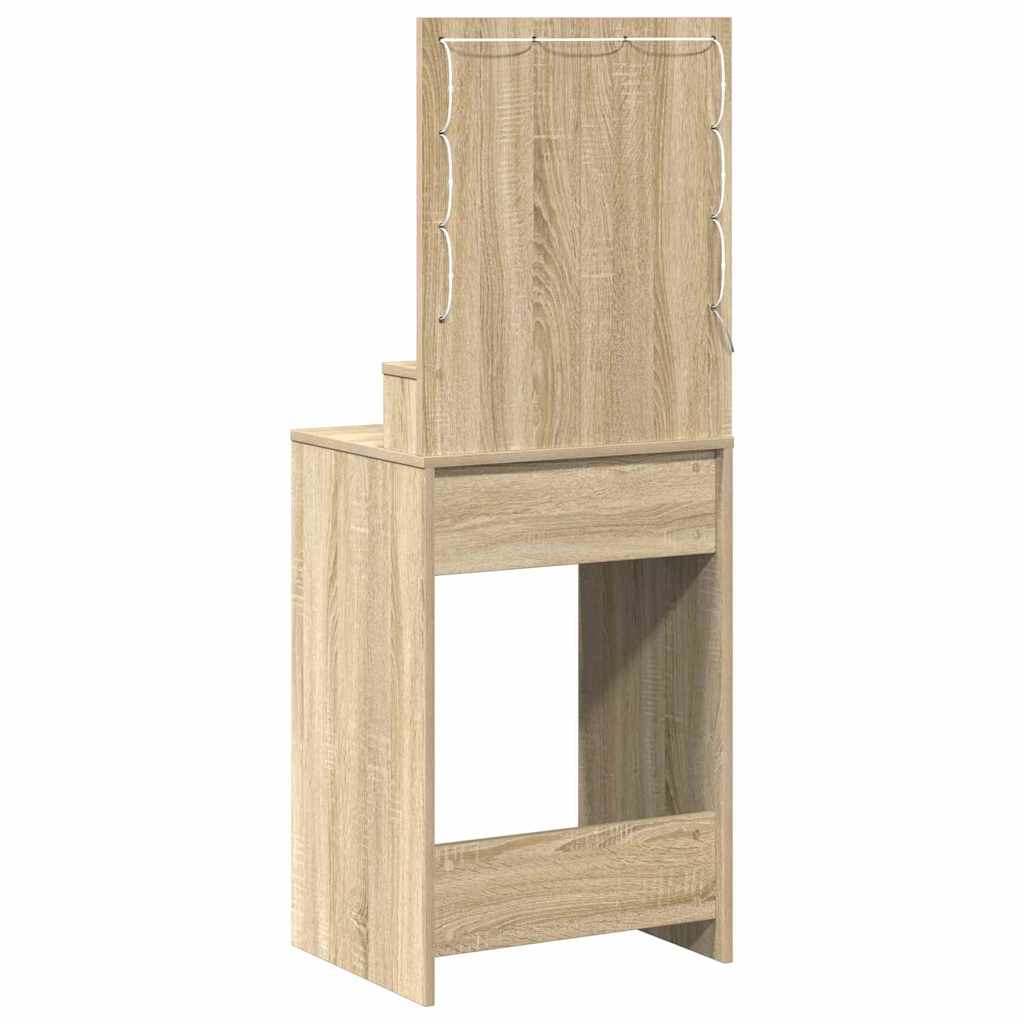 Klædeskab Sonoma eg 50 x 41 x 135 cm Konstrueret træ