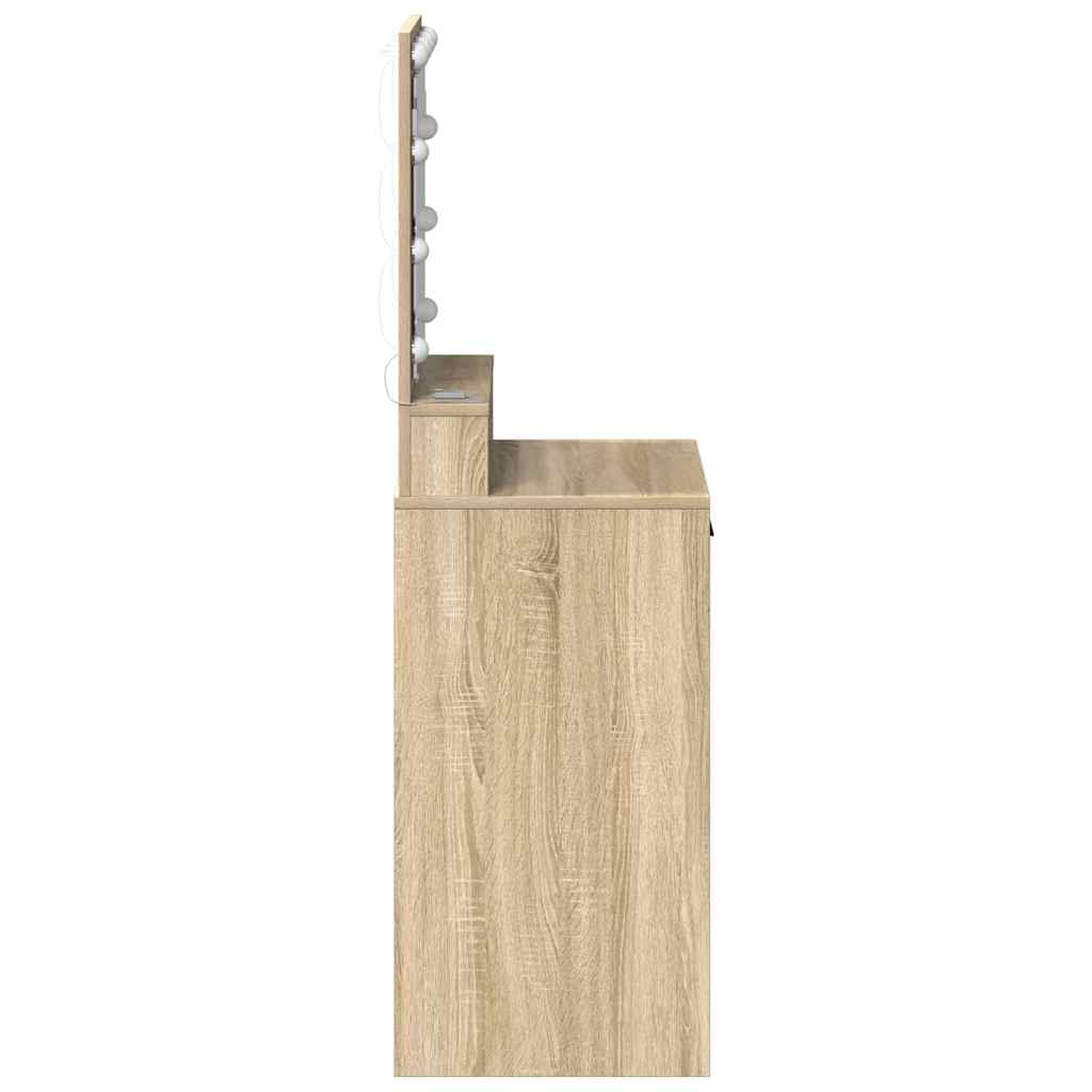 Klædeskab Sonoma eg 50 x 41 x 135 cm Konstrueret træ