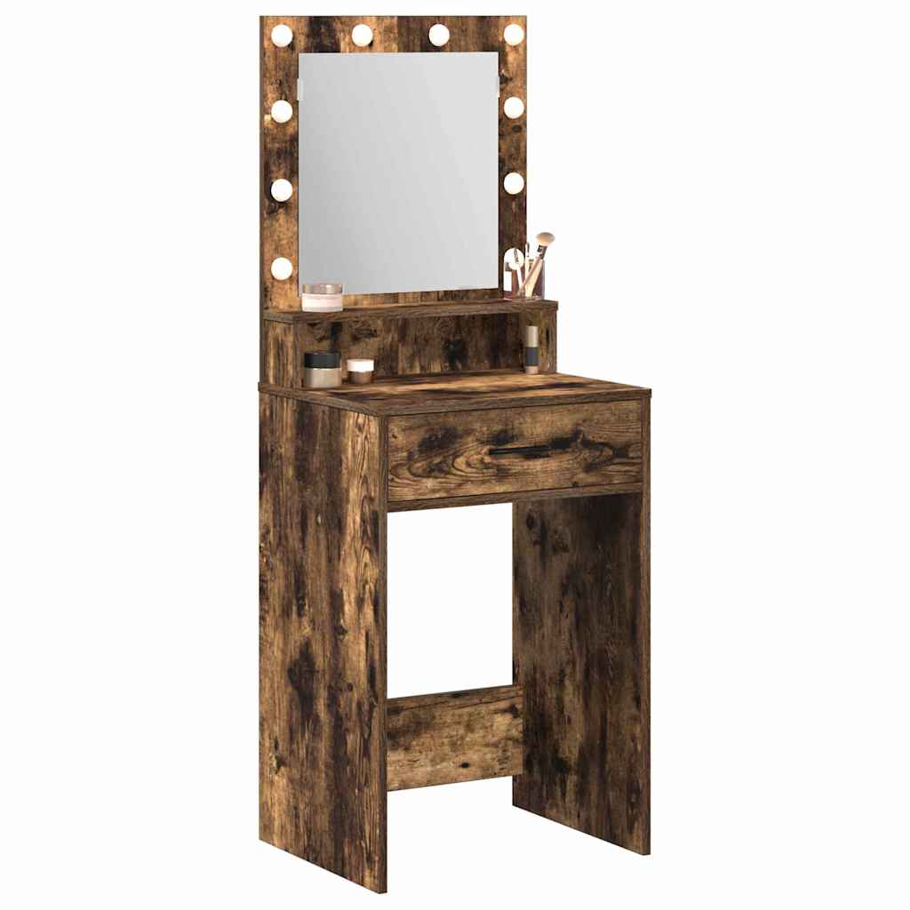 Klædeskab Røget eg 50 x 41 x 135 cm Konstrueret træ