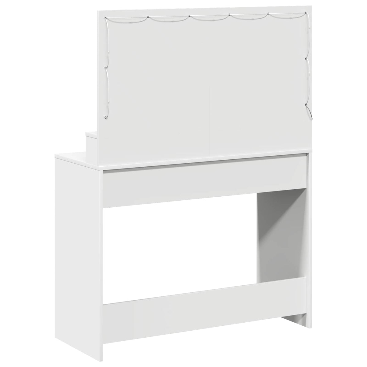 Klædeskab Hvid 100 x 41 x 135 cm Konstrueret træ