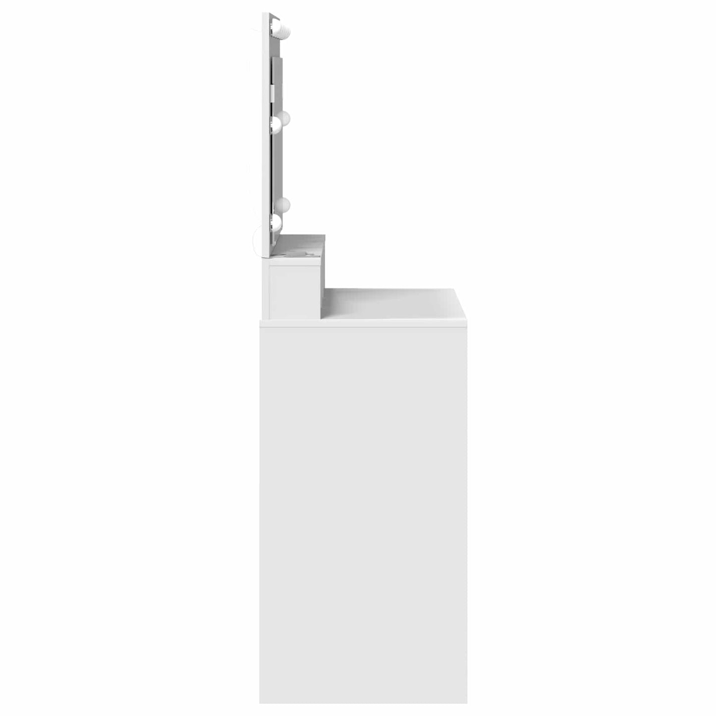 Klædeskab Hvid 78,5 x 41 x 135 cm Konstrueret træ