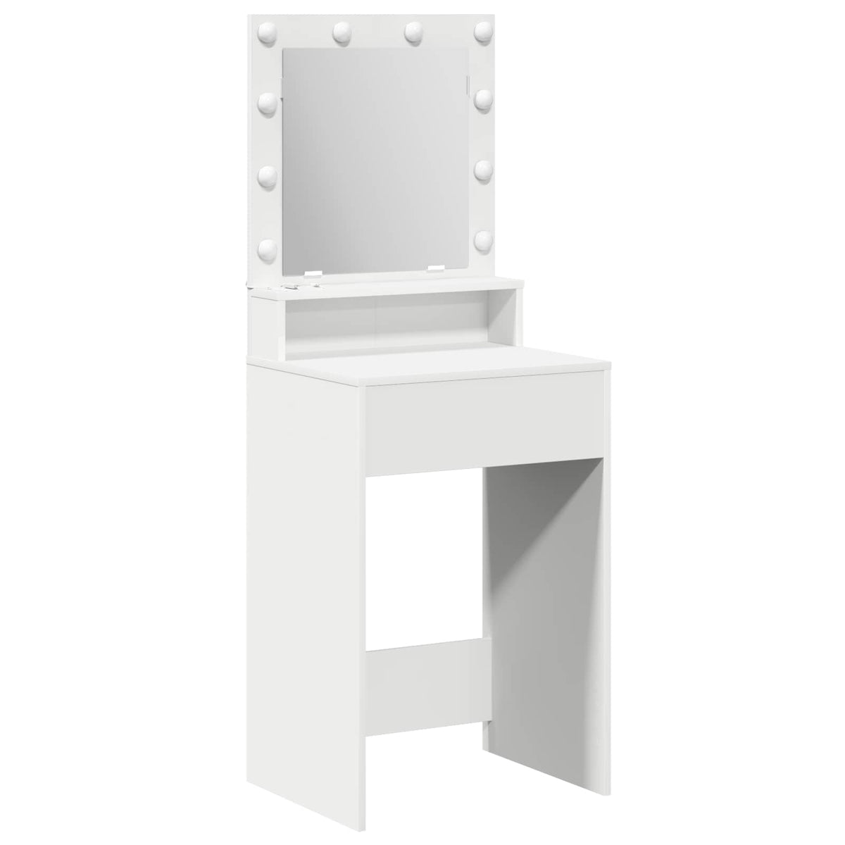Klædeskab Hvid 50 x 41 x 135 cm Konstrueret træ