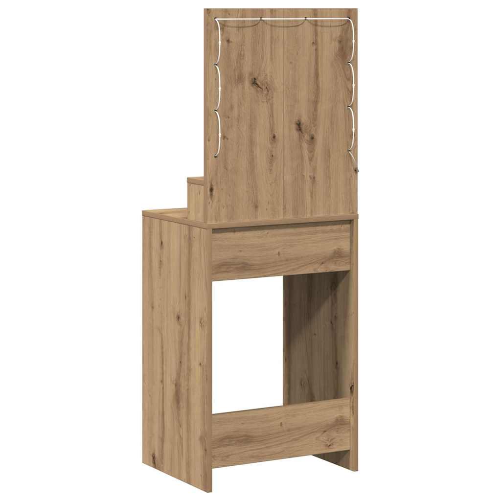 Klædeskab Artisan Egetræ 50 x 41 x 135 cm Konstrueret træ