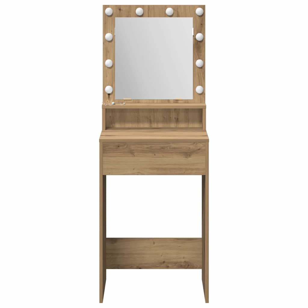 Klædeskab Artisan Egetræ 50 x 41 x 135 cm Konstrueret træ