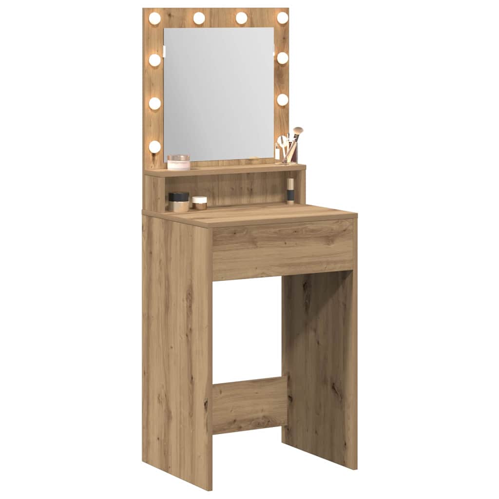 Klædeskab Artisan Egetræ 50 x 41 x 135 cm Konstrueret træ