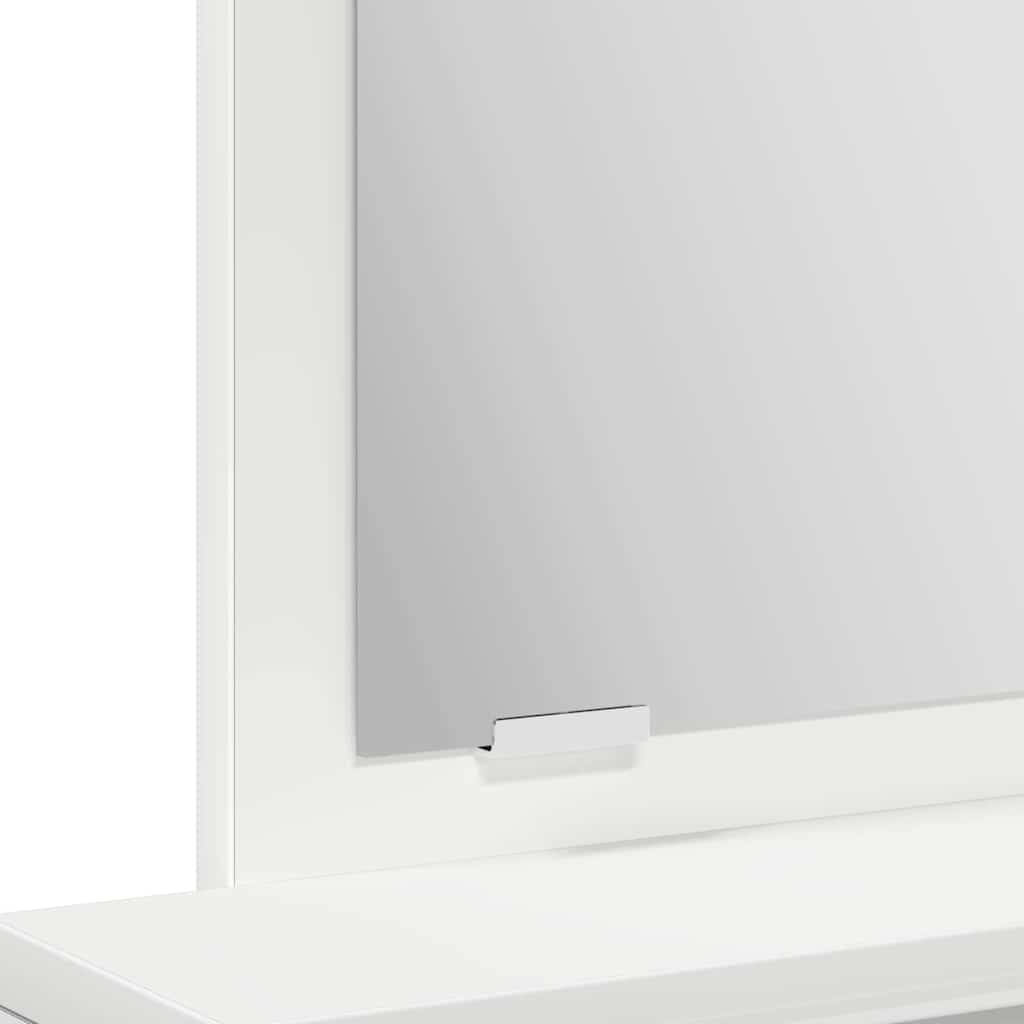 Klædeskab Hvid 50 x 41 x 140 cm Konstrueret træ