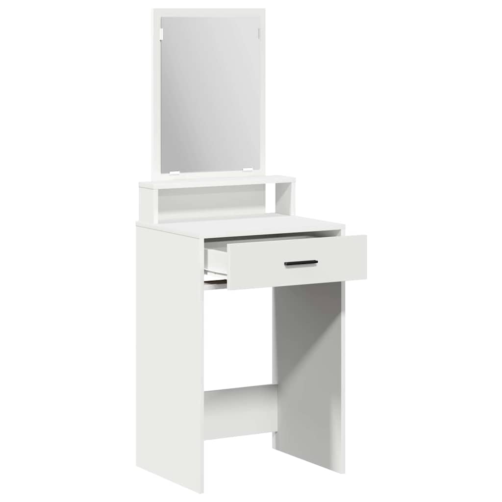 Klædeskab Hvid 50 x 41 x 140 cm Konstrueret træ