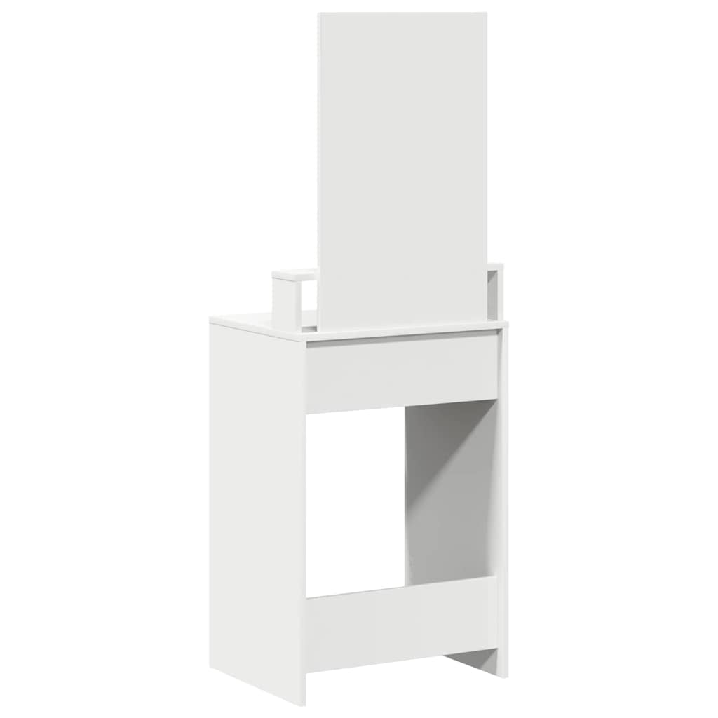 Klædeskab Hvid 50 x 41 x 140 cm Konstrueret træ