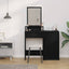 Klædeskab Sort eg 50 x 41 x 140 cm Konstrueret træ