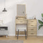 Klædeskab Sonoma eg 50 x 41 x 140 cm Konstrueret træ