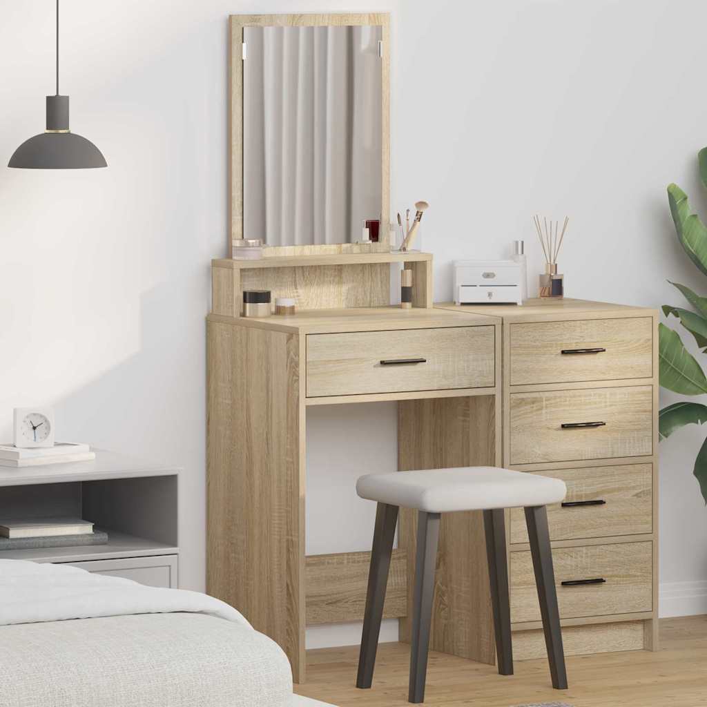 Klædeskab Sonoma eg 50 x 41 x 140 cm Konstrueret træ