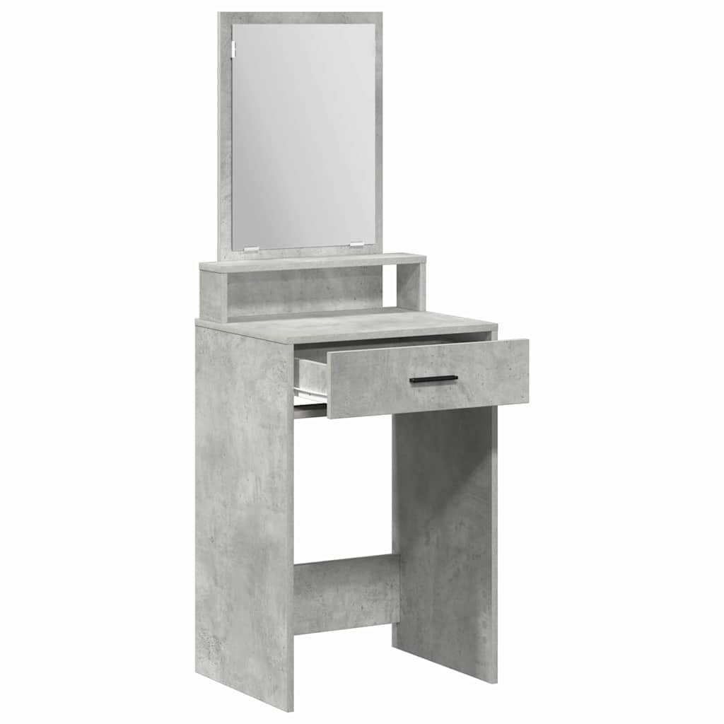 Klædeskab Beton Grå 50 x 41 x 140 cm Konstrueret træ