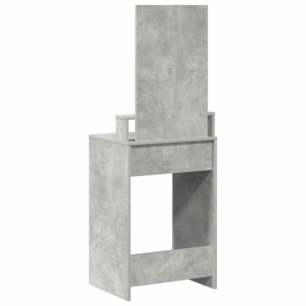 Klædeskab Beton Grå 50 x 41 x 140 cm Konstrueret træ