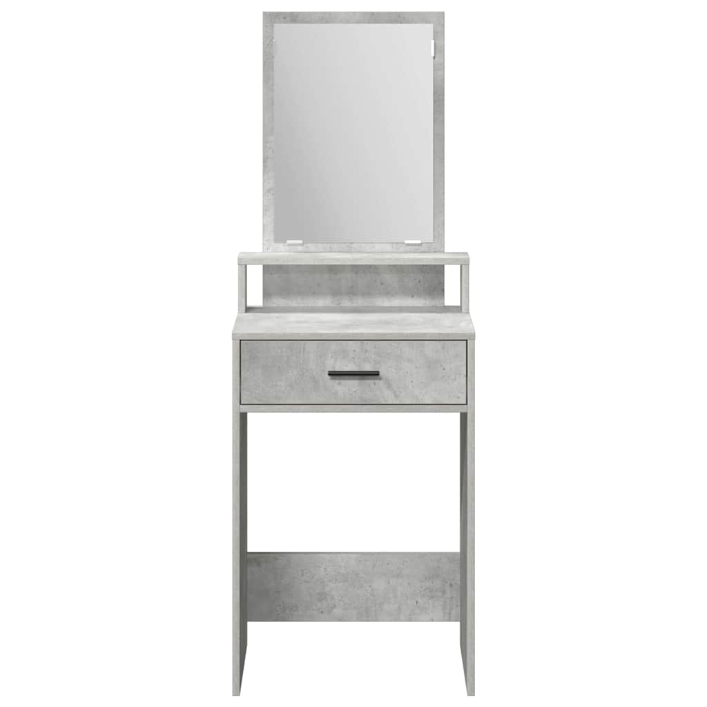 Klædeskab Beton Grå 50 x 41 x 140 cm Konstrueret træ